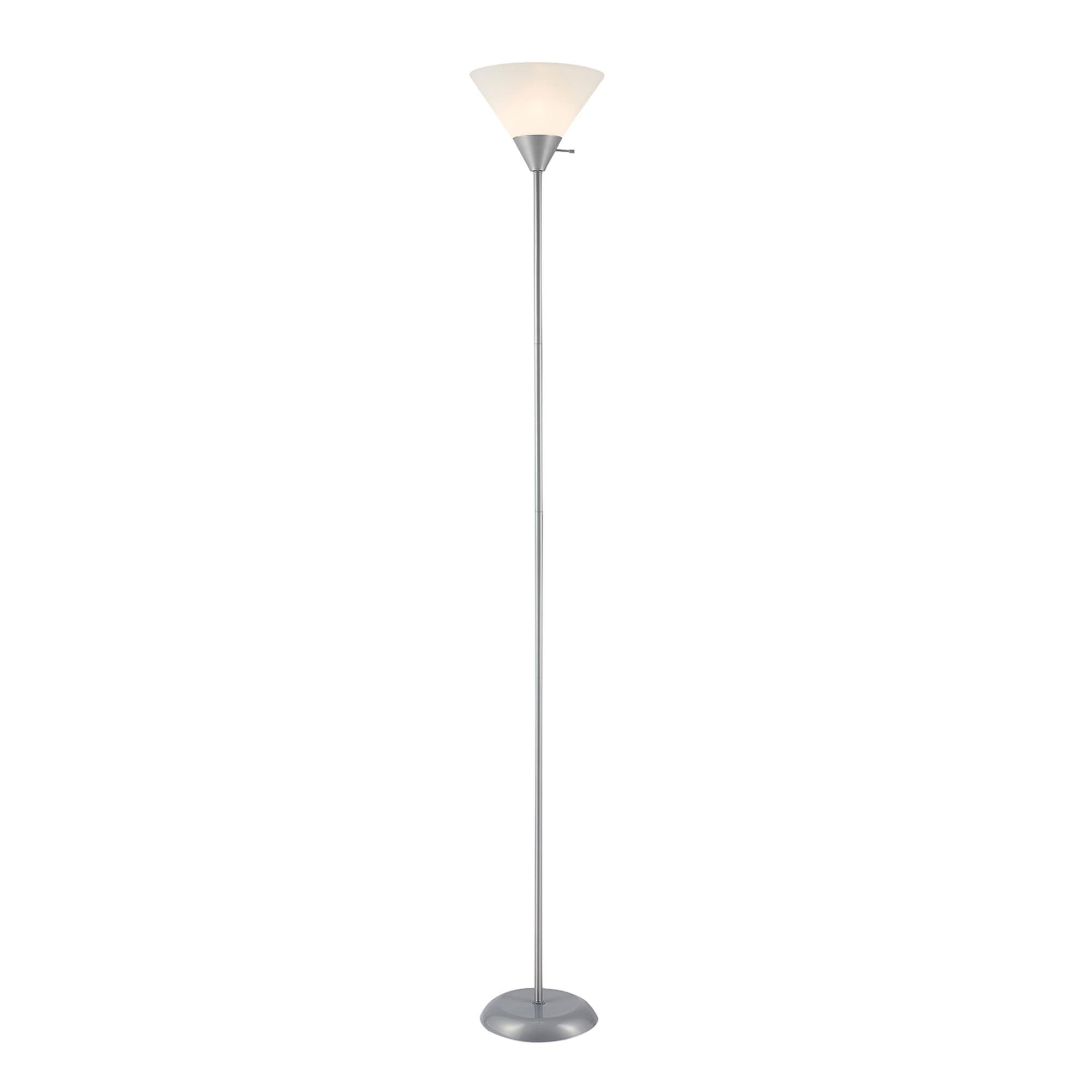 Globe Electric 67150 Elliott Floor Lamp, Silver - Image 6