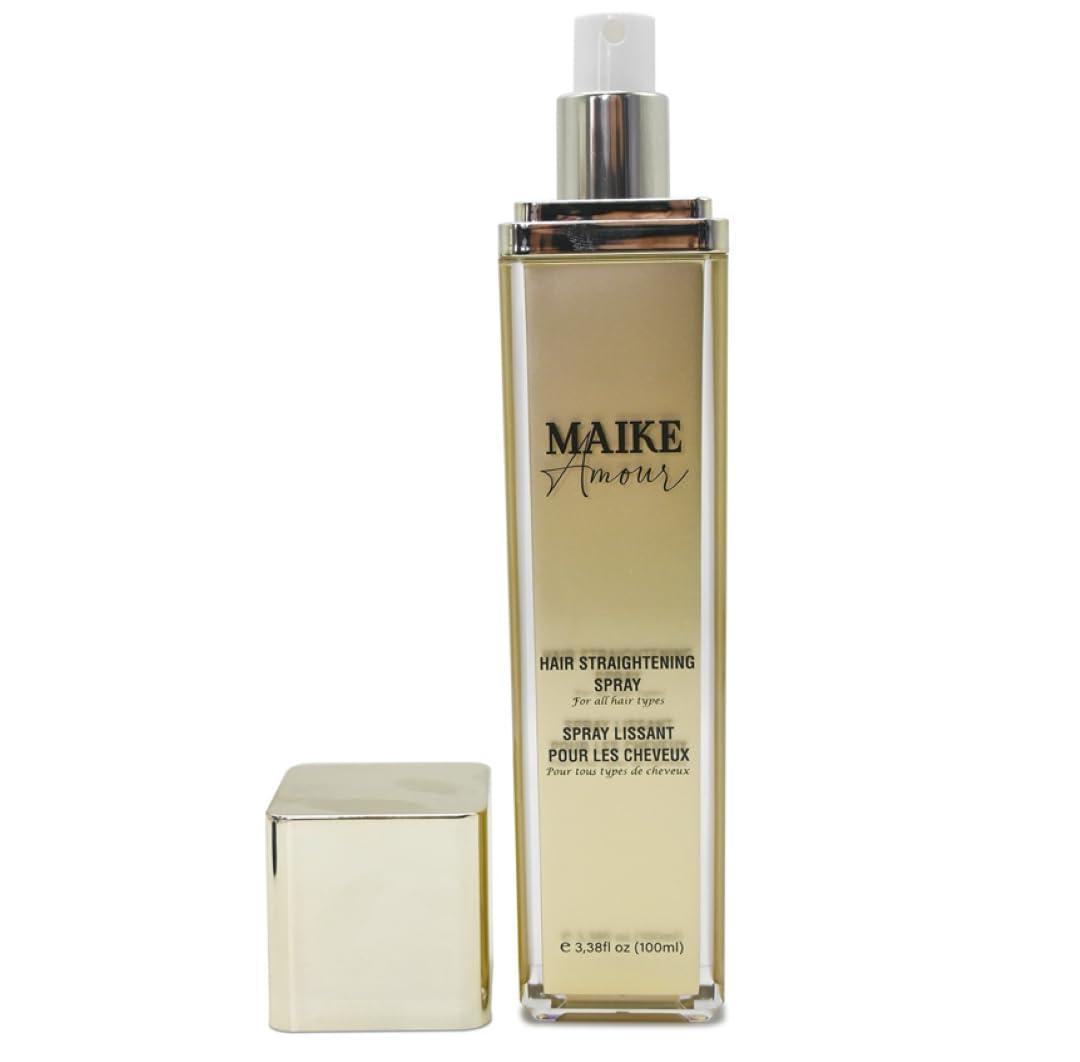 MAIKE AMOUR GRO - Hair Spray Straightening | Wow Hair Products for Women | Heat Protection Spray for Hair | Frizz Control & Hair Growth Oil with maximum shine | Hair Gloss - 100 ml. - Image 2