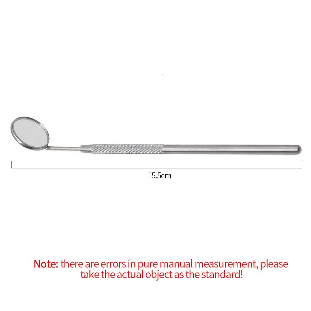3PCS/Set Stainless Steel Oral Dental Mouth Mirror Tweezers Probe Dentist Instrument Teeth Cleaning Whitening Tool Oral Care Set - Image 4