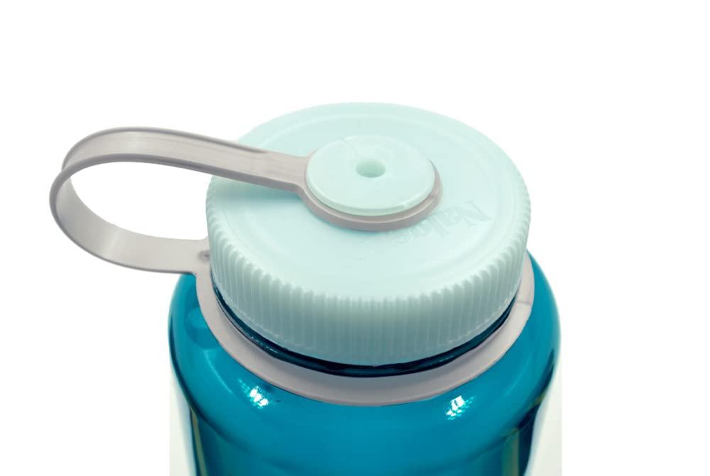 Nalgene Sustain Tritan BPA-Free Water Bottle Made with Material Derived from 50% Plastic Waste (using ISCC certified mass balance), 48 OZ, Wide Mouth, Trout - Image 5