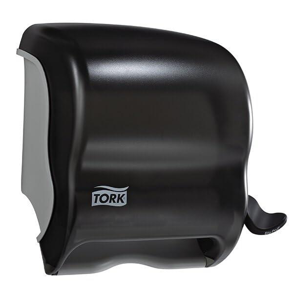Tork Paper Hand Towel Roll Lever Dispenser Smoke H21, High-Capacity, 83TR - Image 3