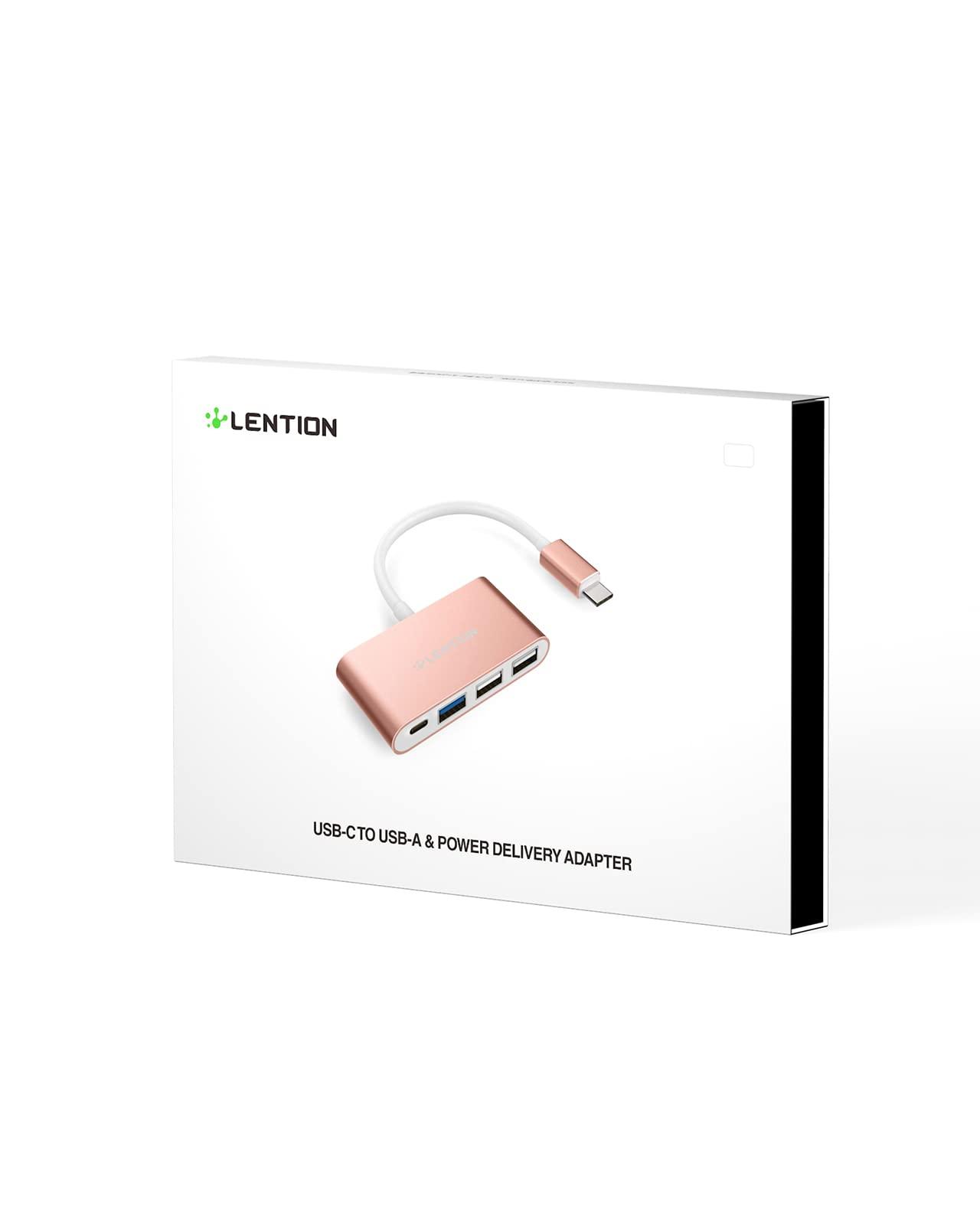 LENTION 4-in-1 USB-C Hub with Type C, USB 3.0, USB 2.0 for 2024-2016 MacBook Pro (M1-M4), iPhone 16-15 New Mac Air/Surface, ChromeBook, More, Multiport Charging & Connecting Adapter (C13, Space Gray) - Image 6