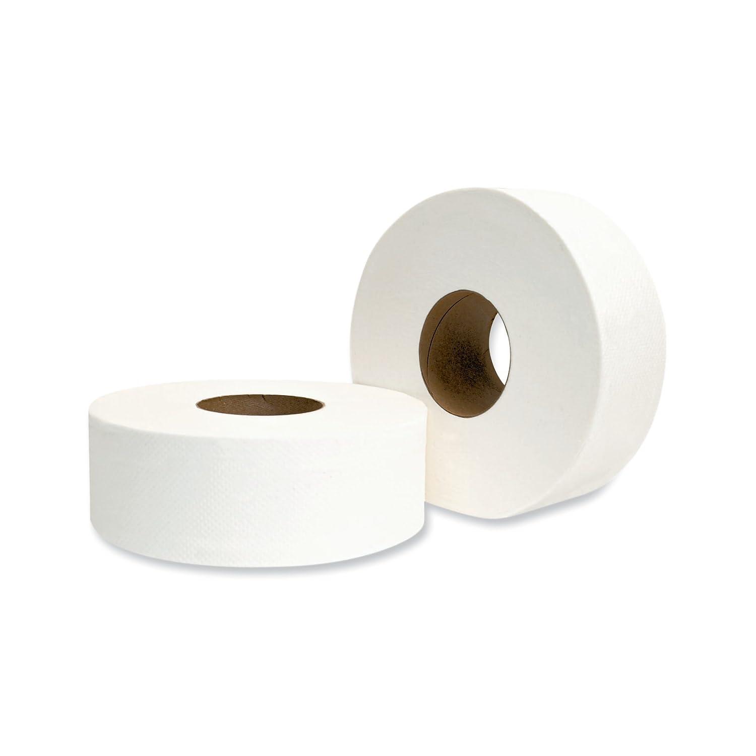GEN 202 Jumbo JRT Bath Tissue, 2-Ply, White, 9 in Diameter, 12 Count (Pack of 1) - Image 3