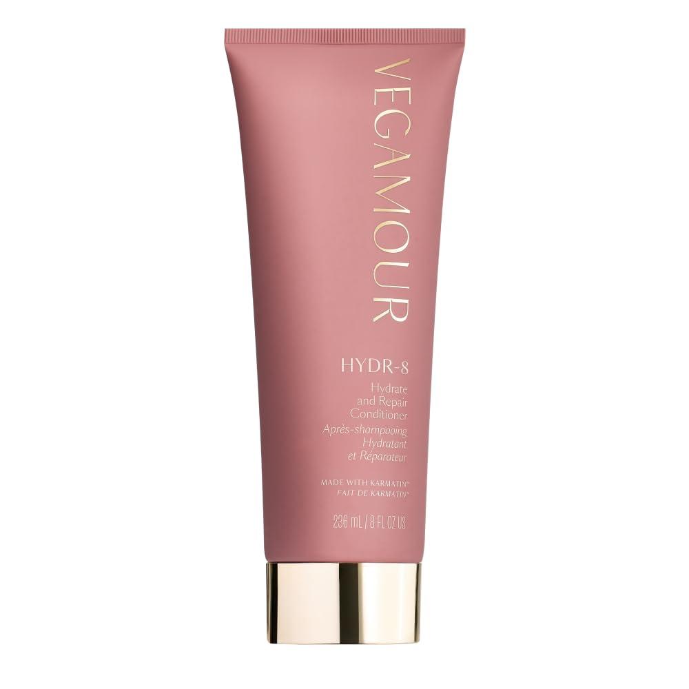 VEGAMOUR HYDR-8 Hydrate and Repair Conditioner - Hydrating Conditioner with Marula Oil, Moringa Oil, Ceramides & Biotin, Natural Conditioner for Dry Hair - Image 1