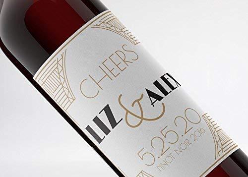 40 Large Wine Bottle White Vinyl Printable Labels, 4x5 inches, Weatherproof and Waterproof, fits Classic Bordeaux, Burgundy, and Champagne Bottles (4x5 inches, 40 Labels) - Image 8