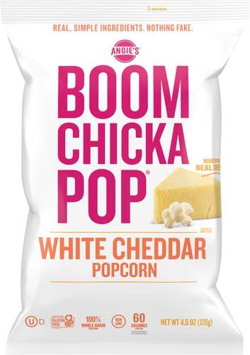 Angie's BOOMCHICKAPOP White Cheddar Popcorn, 4.5 oz. - Image 4