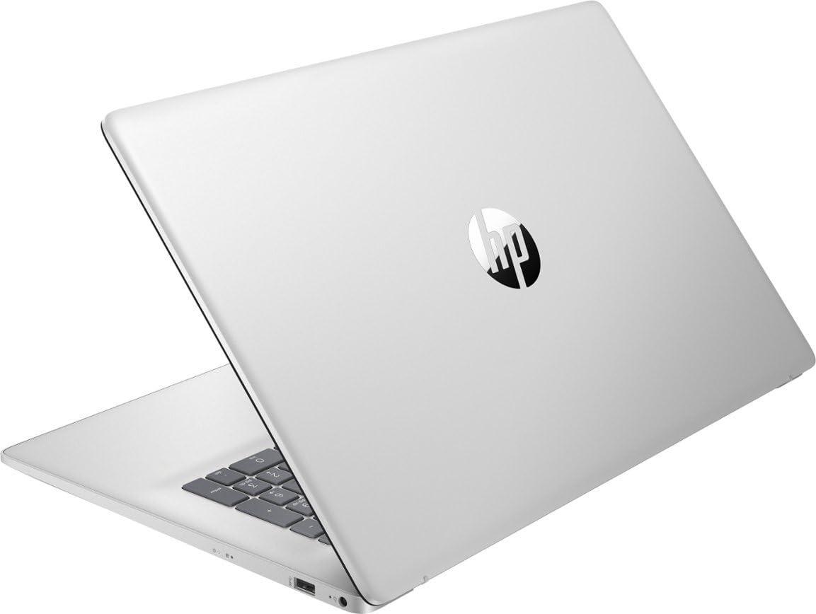 HP Business Laptop Computer, 17.3" FHD Display, Intel Core i3-1215U Processor, Windows 11 Pro Laptop 32GB RAM 1TB SSD, Numeric Keypad, Camera Privacy Shutter, HDMI, PLUSERA Earphones, Natural Silver - Image 4