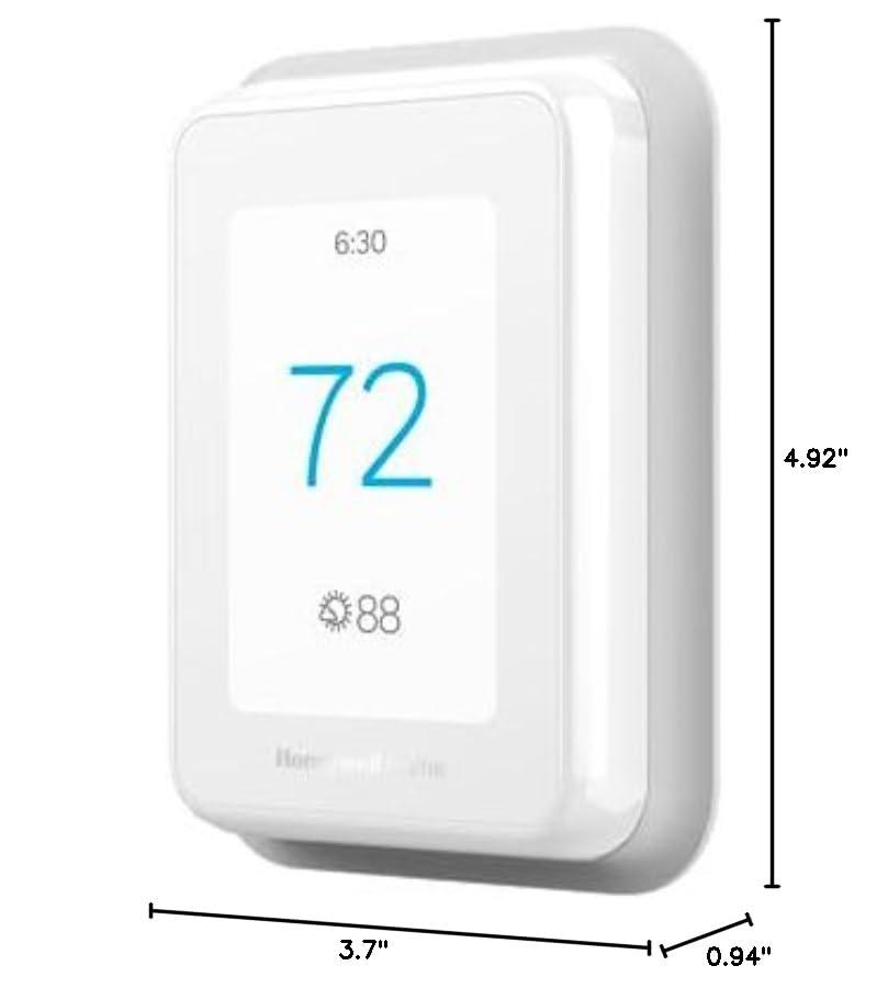 Honeywell Home T9 WIFI Smart Thermostat, Smart Room Sensor Ready, Touchscreen Display, Alexa and Google Assist - Image 3