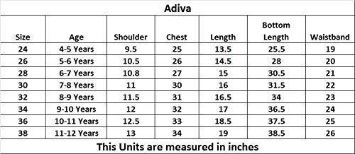 ADIVA Girls Indian Ethnic Wear Lehenga Choli for Kids - Image 6