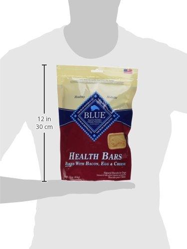 Blue Buffalo Health Bars Crunchy Dog Biscuits, Oven-Baked With Natural Ingredients, Bacon, Egg & Cheese , 16-oz Bag - Image 3