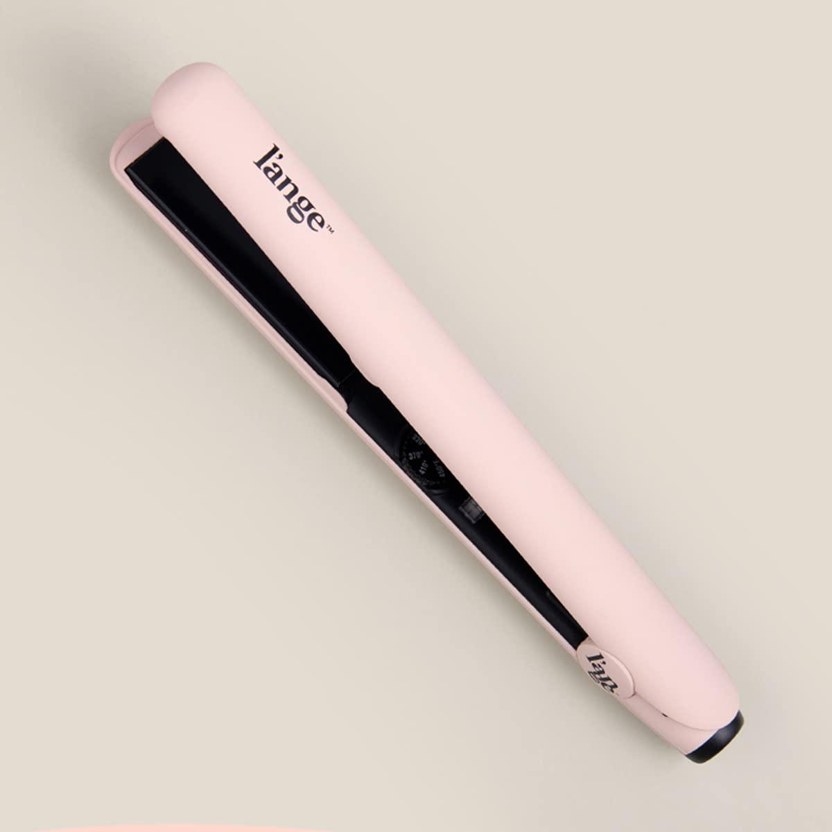 L'ANGE HAIR Le Ceramique 1-Pass Flat Iron Hair Straightener | Fast Heating Ceramic Flat Iron | Best Hot Tools Professional Hair Straightener to Lock in Moisture & Shine | (Blush) - Image 6