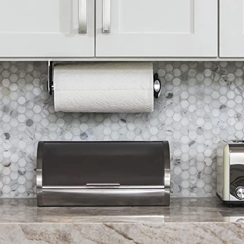 simplehuman Wall Mount Paper Towel Holder, Stainless Steel - Image 2