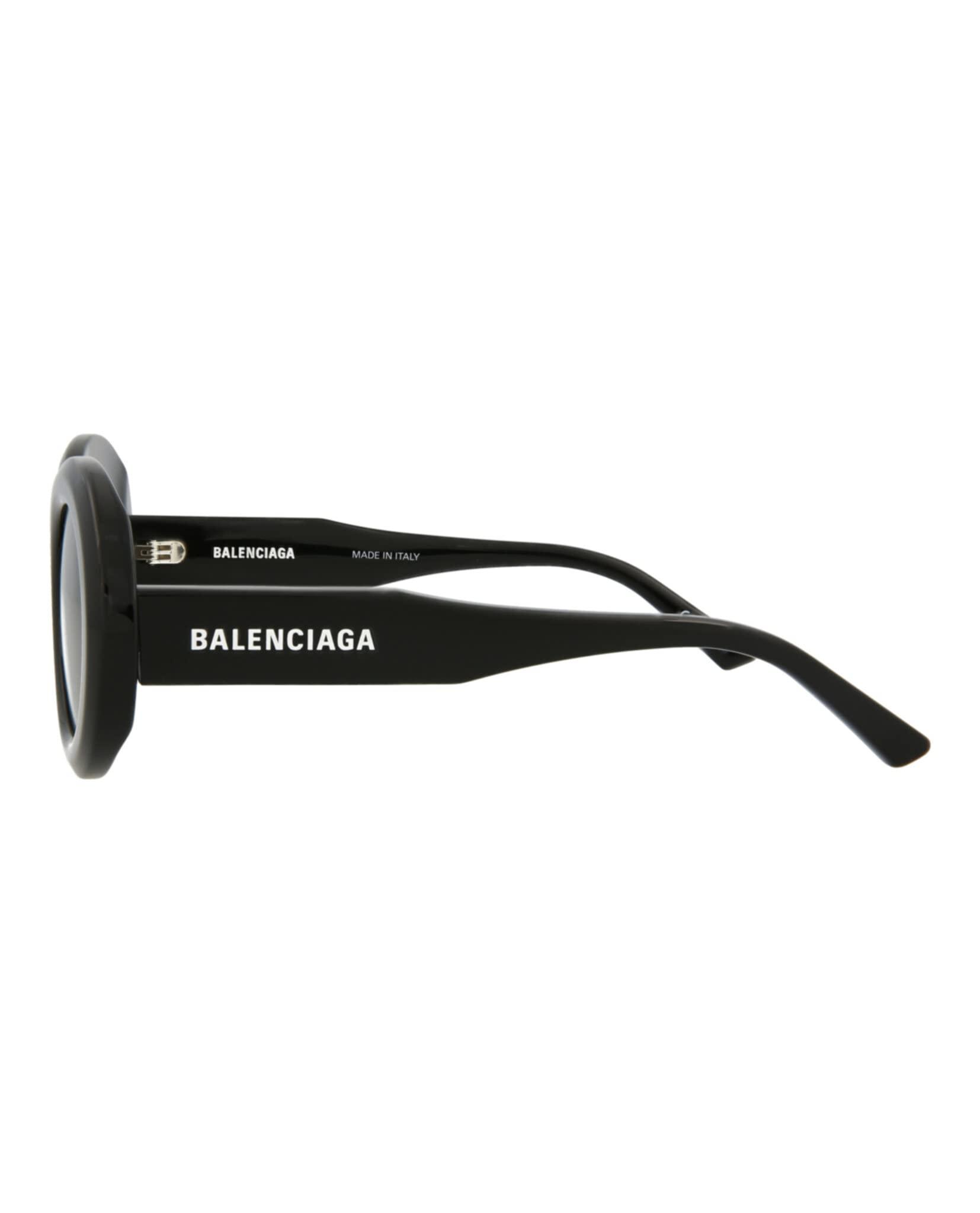 Balenciaga Sunglasses Luxury Eyewear with Round/Oval Acetate Frame Italian Designer Fashion for Everyday Luxury - Image 3