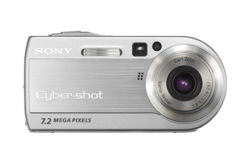Sony DSC-P150 7MP Digital Camera with 3x Optical Zoom (Silver) (Renewed) - Image 2