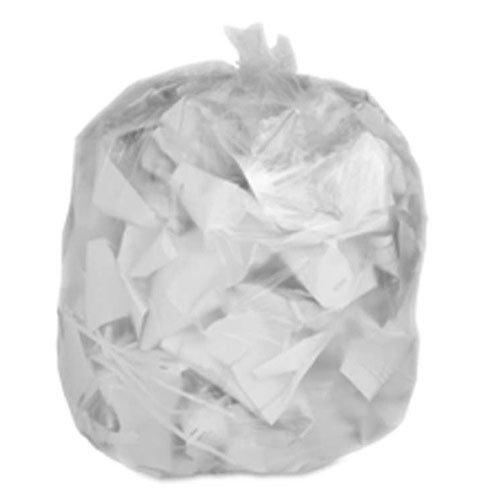 Plasticplace W55HDC1 55-60 gallon Trash Bags │ 12 Microns │ Clear High Density Garbage Can Liners │ 36” x 60” (200Count)