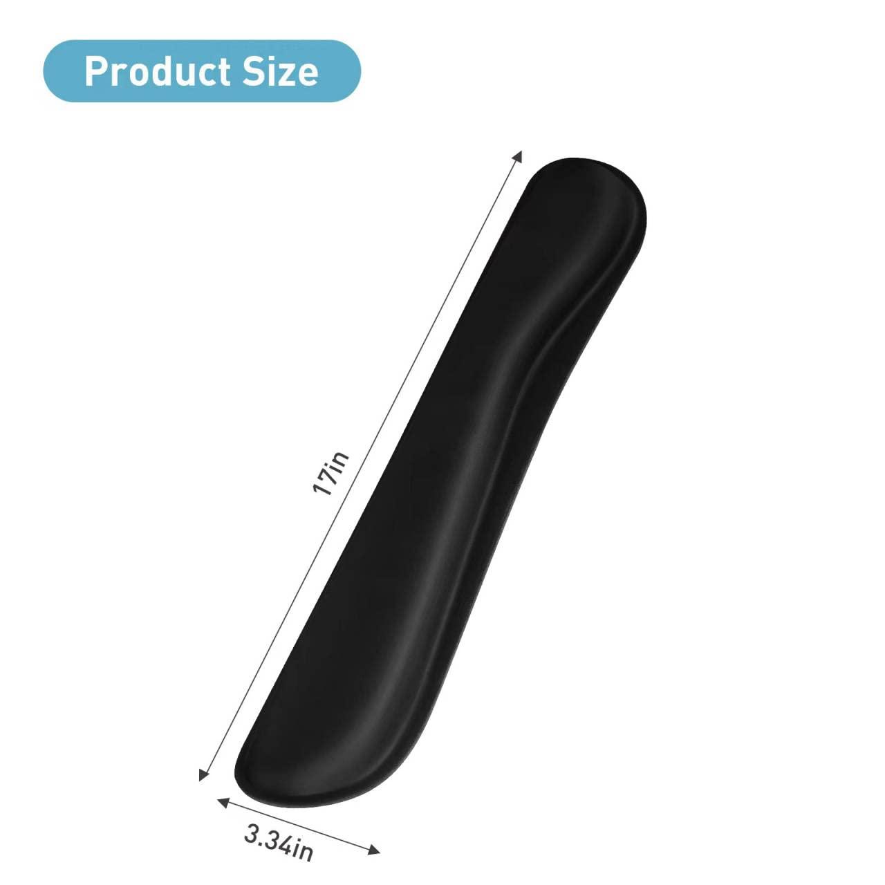 Yolanda Keyboard Wrist Rest Memory Foam, Easy Typing Pain Relief, Keyboard Mouse Pad Set for Computer, Laptop, Home & Office - Image 2