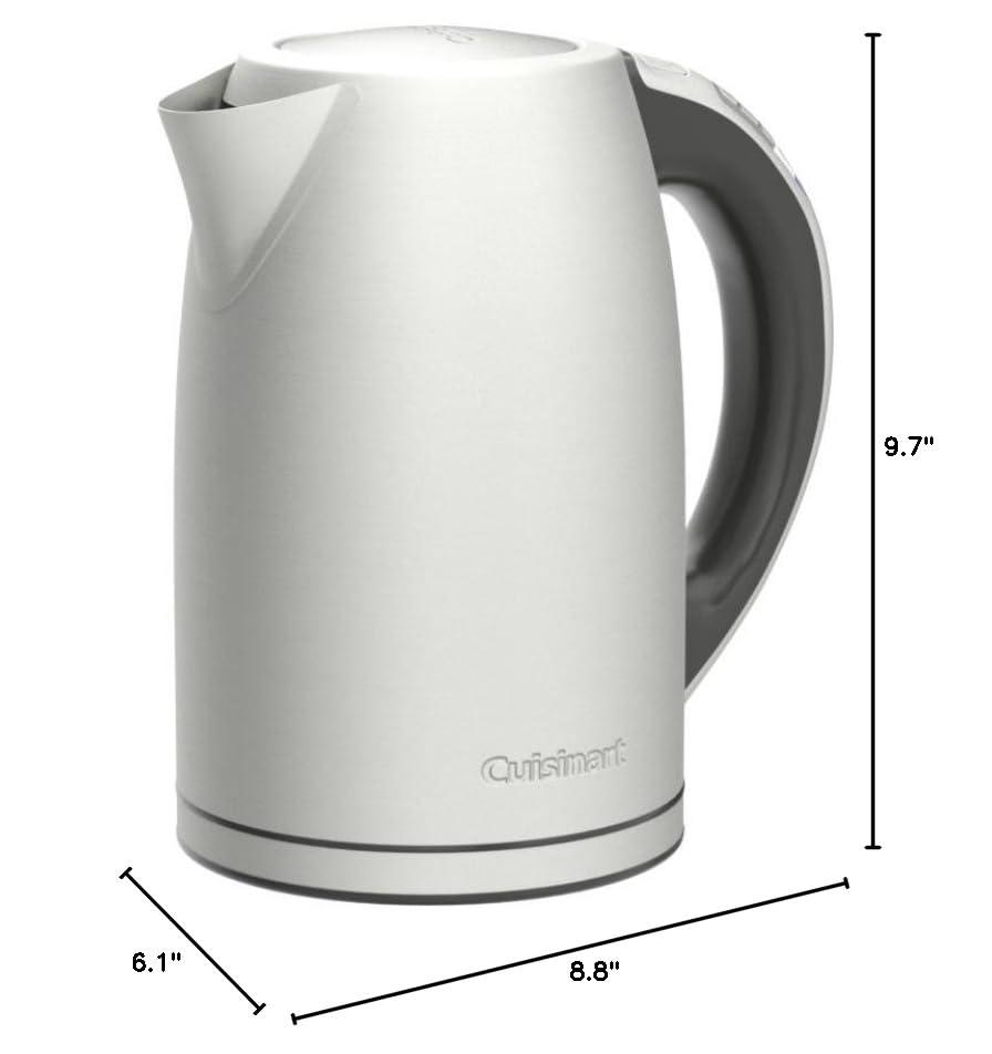 Cuisinart 1.7-Liter Stainless Steel Cordless Electric Kettle with 6 Preset Temperatures - Image 3