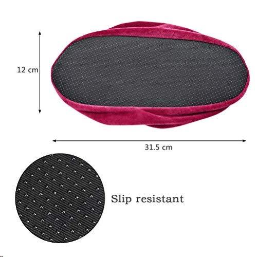 FOCCTS 5 Pairs Reusable Non Slip Shoe Covers, Washable and Reusable Shoe and Boot Covers for Indoors and Households, Dust-Free, Keep The Floor Clean(5 Colors) - Image 2