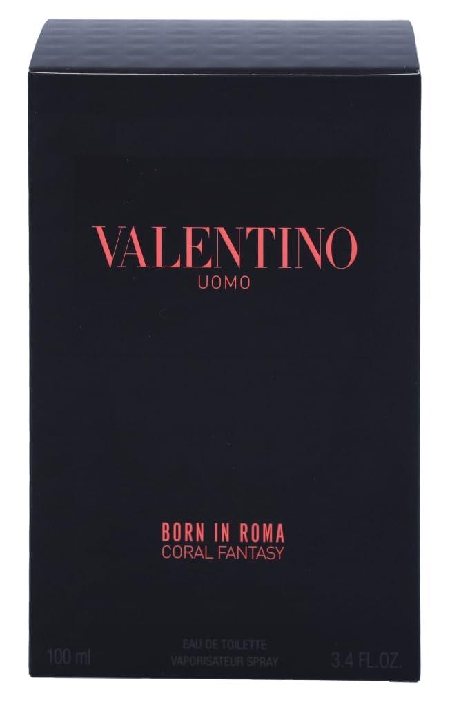 Uomo Born In Roma Coral Fantasy by Valentino for Men - 3.4 oz EDT Spray - Image 3