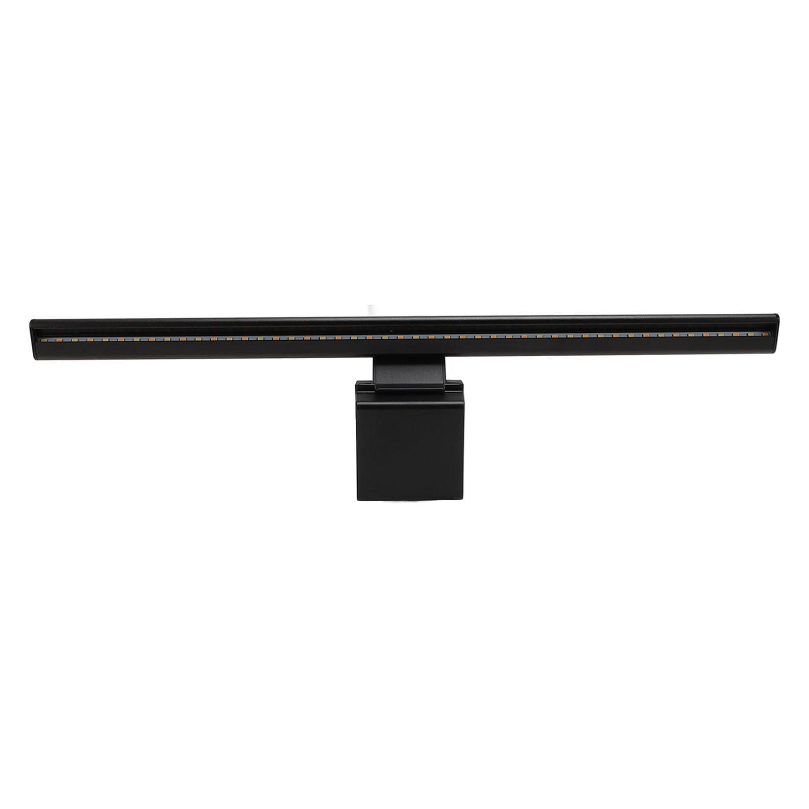 Zunate Computer Monitor Light Bar, Extra Computer Lighting, RGB Backlight LED 3 Gear Dimmable Screen Light Bar, Touch Control Screen Lamp for Office Desk Gaming