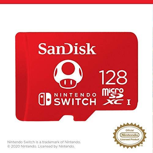 SanDisk 128GB microSDXC Card, Licensed for Nintendo-Switch - Made for Nintendo Switch 1, OLED, and Lite - SDSQXAO-128G-GNCZN - Image 2