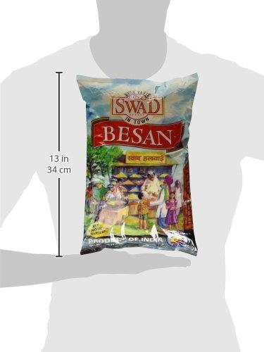 Swad Besan (Gram or Chick Pea Flour) - 4lb, Indian Groceries - Image 5