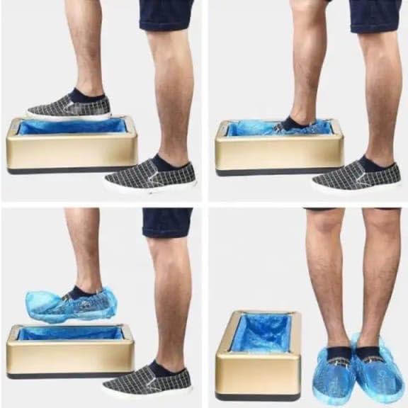 Generic Shoe Covers Disposable Non Slip - Pack of 100 (50 Pairs), Premium Waterproof and Recyclable Shoe Booties Covers for Indoors, Fits Up To 11 US Men and 13 US Women Size - Image 3