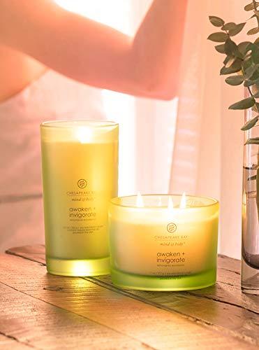 Chesapeake Bay Candle Scented Candle, Awaken + Invigorate (Lemongrass Eucalyptus), Coffee Table - Image 3