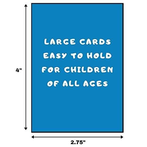 Regal Games Card Games for Kids - Go Fish, Crazy 8's, Old Maid, Slap Jack, Garbage Monster, War - Simple & Fun Classic Family Table Games - Games May Vary (6 Set) - Image 3