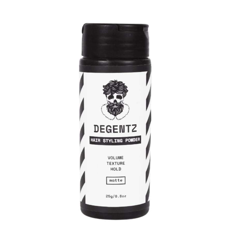 DEGENTZ King Sized Hair Styling Powder - Volumizing and Mattifying Hold (0.8oz / 25g) - Add Life and Texture without Grease - Non-Sticky, Natural Look - Image 2