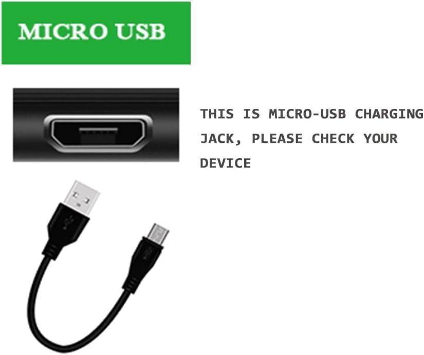Micro USB Charging Cable Power Supply Wire for Bose QC20, Beats Studio2.0, Beats Powerbeats2.0 Headphones-0.6ft - Image 3