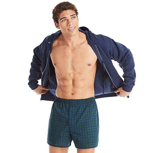 Hanes Men's Big Tartan Boxers-Multiple Packs and Colors - Image 6