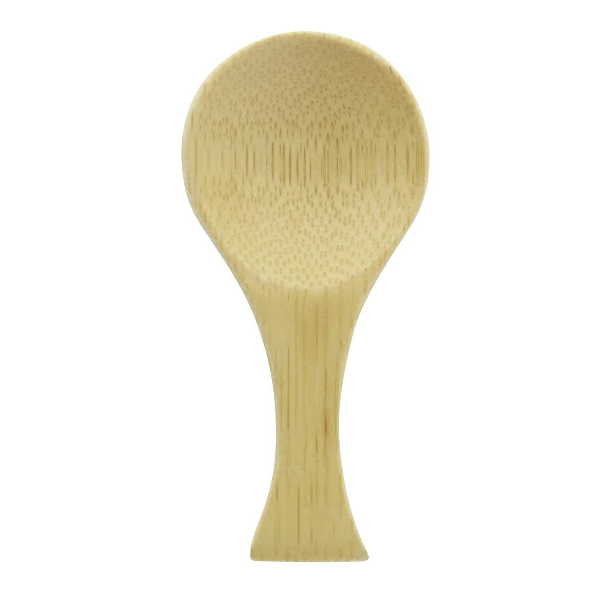 PacknWood 209BBIWAKI - Wooden Spoons for Serving - Biodegradable Bamboo Perfect for Serving, Tasting or Eating - Wood Cooking Spoon - Wooden Tasting Spoons (0.25 oz, 3.7" x 1.8") (Case of 500) - Image 2
