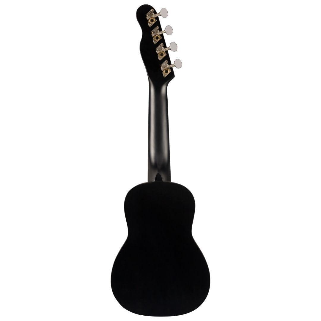 Fender Venice Soprano Ukulele, Black - Image 2