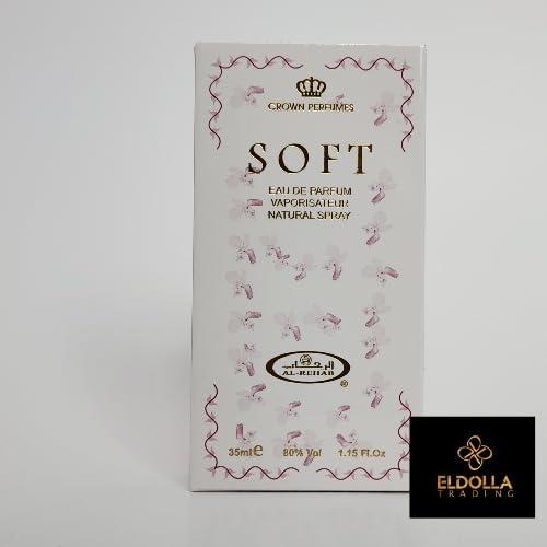Al Rehab Soft Arabian Perfumes for Women - Eau de Parfum for Women Spray 35ml- Experience a Captivating & Long Lasting Perfume - Indulge in an Unforgettable Womens Perfume, Crafted for Elegance. - Image 3