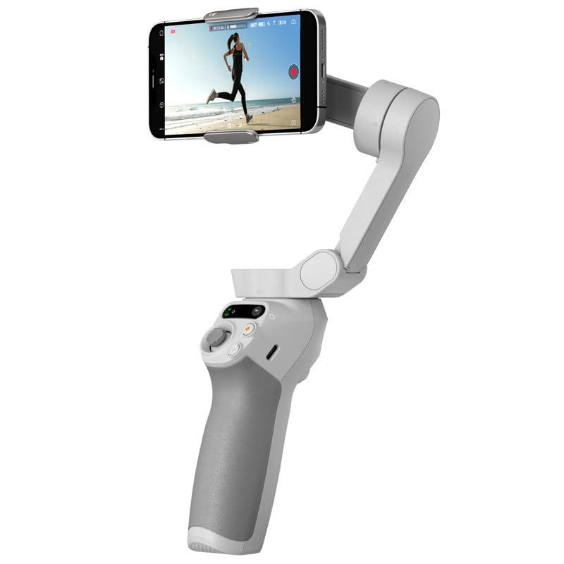 DJI Osmo Mobile SE, 3-Axis Phone Gimbal, Portable and Foldable, Gimbal Stabilizer for iphone, Andriod, ShotGuides, ActiveTrack 6.0, Vlogging Stabilizer for Youtube, TikTok, Travel - Image 4