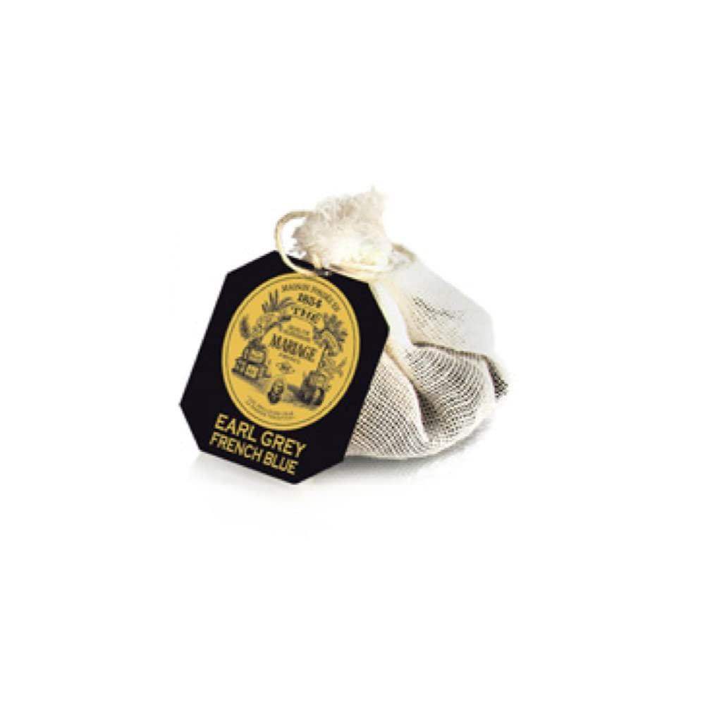 Mariage Freres. Earl Grey French Blue Tea, 30 Tea Bags 75g (1 Pack). - Image 2