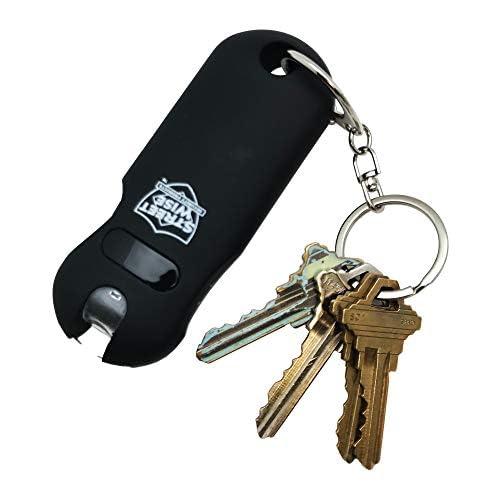 Streetwise Smart 24,000,000 Mini Stun Gun Keychain with Quick-Release, Rechargeable LED Flashlight – Self Defense Stun Gun for Women – Touch-Sensing Safety, Portable Personal Protection - Image 8