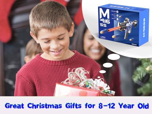 Toy Gun Automatic Sniper Rifle -3 Modes Toy Foam Blasters with Tactical Vest, Bipod, 2 Clips and 150 Darts, Electric Toys for Adults Boys Age 8-12 Gifts for Birthday Xmas - Image 7