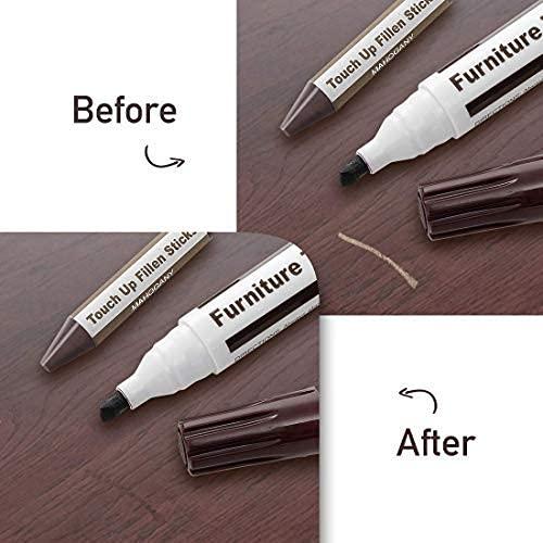 DAIXISM Furniture Repair Kit Wood Markers Wax Sticks, for Stains, Scratches, Wood Floors, Tables, Desks, Carpenters, Bedposts, Touch Ups, and Cover Ups (21) - Image 4