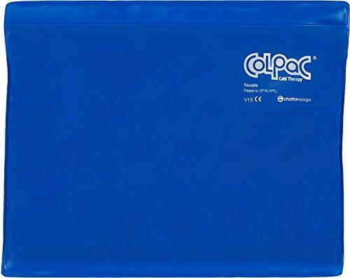 Chattanooga ColPac Reusable Gel Ice Pack Cold Therapy for Knee, Arm, Elbow, Shoulder, Back for Aches, Swelling, Bruises, Sprains, Inflammation (11"x14") - Blue - Image 2