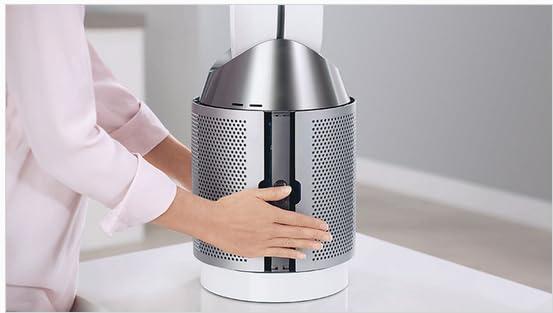 Dyson Pure Cool Purifier Fan TP4A remote controlled purifying fan with HEPA filtration (White and Silver), Standard (Renewed) - Image 9