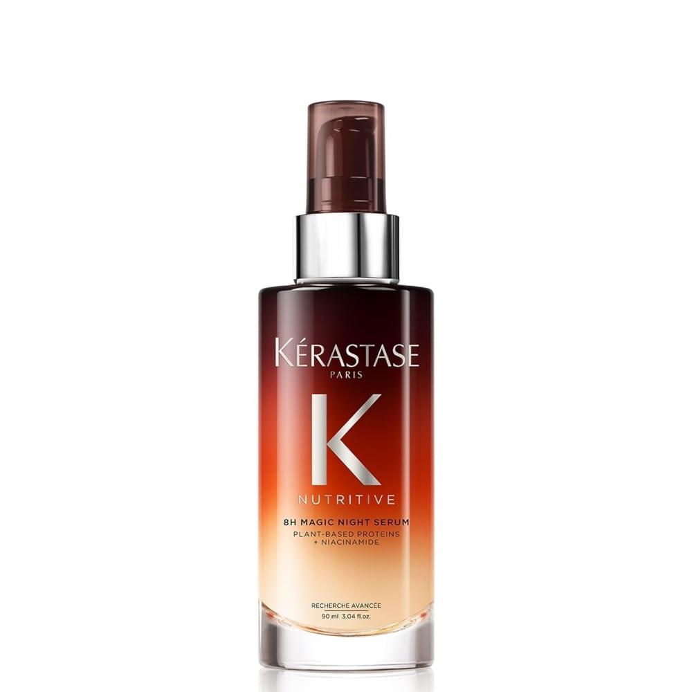 Kerastase Nutritive 8HR Magic Night Hair Serum - Overnight Beauty Sleep Nourishing Serum, Deeply Conditions, Reduces Tangles & Prevents Frizz, For All Hair Types