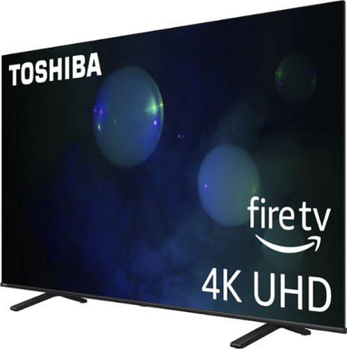 Toshiba 75-inch Class C350 Series LED 75C350LU, Smart Fire TV, Alexa Voice Remote, 4K UHD, 2024 Model - Image 2