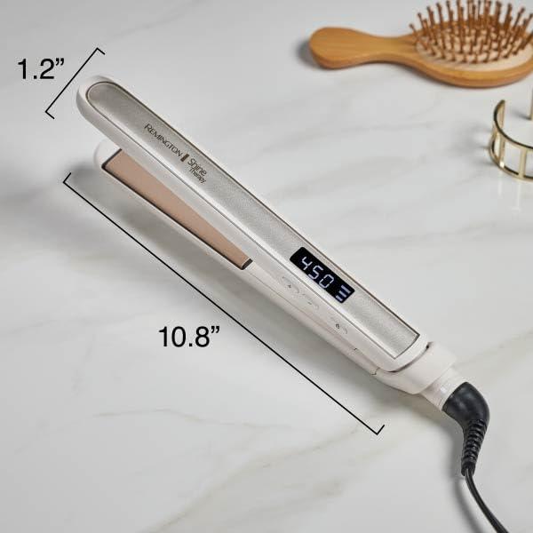 Remington Shine Therapy 1 inch Hair Straightener Iron, Flat Iron Infused with Argan Oil & Keratin, Professional Ceramic Flat Iron for Less Frizz, Shines and Smooth, Styling Tools - Image 10
