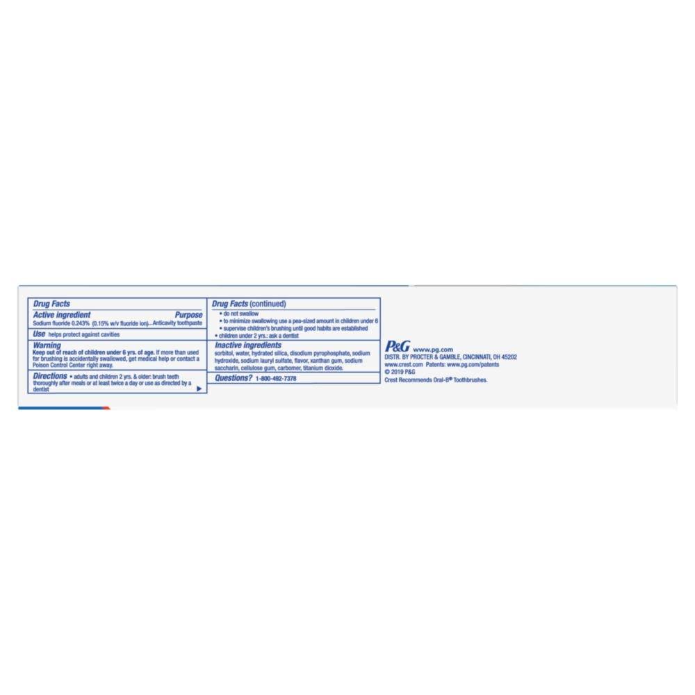 Crest Tartar Protection Whitening Cool Mint Flavor Toothpaste 8.2 Oz (Pack of 4) - Image 9