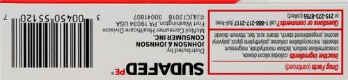 Sudafed PE Head Congestion + Pain Relief Caplets Ibuprofen Phenylephrine HCl, 20 Count (Pack of 2) - Image 14