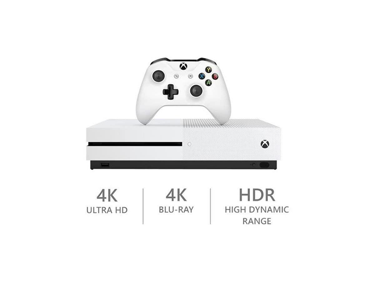 Microsoft - Xbox One S 500GB Console - White - ZQ9-00028 (Renewed) - Image 2