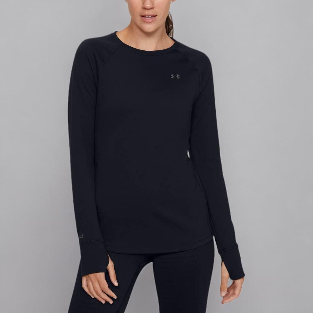 Under Armour Women's ColdGear® Base 4.0 Crew XL Black - Image 8