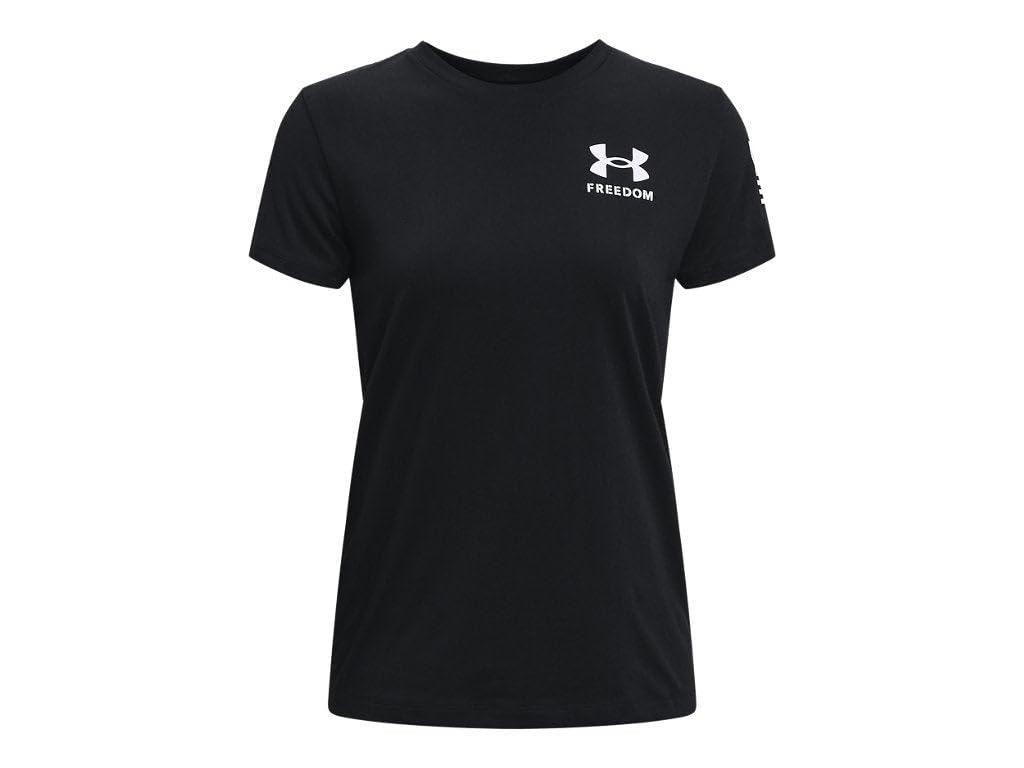 Under Armour Women's New Freedom Flag T-Shirt - Image 4